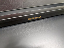 Load image into Gallery viewer, Roland HP601 digital piano and stool in satin black finish stock number 24368