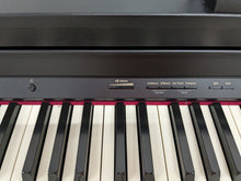 Load image into Gallery viewer, Roland HP601 digital piano and stool in satin black finish stock number 24368