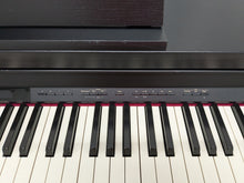 Load image into Gallery viewer, Roland HP601 digital piano and stool in satin black finish stock number 24368