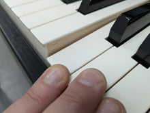 Load image into Gallery viewer, Roland HP601 digital piano and stool in satin black finish stock number 24368