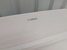 Load image into Gallery viewer, Yamaha Arius YDP-144 digital piano and stool in satin white stock nr 24365
