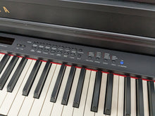 Load image into Gallery viewer, Yamaha Clavinova CLP-470 in satin black with wooden keys action + stool stock no 24366