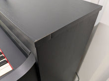 Load image into Gallery viewer, Yamaha Clavinova CLP-470 in satin black with wooden keys action + stool stock no 24366