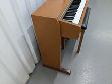 Load image into Gallery viewer, Yamaha Clavinova CLP-220 digital piano and stool in cherry wood finish stock number 24371