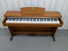 Load image into Gallery viewer, Yamaha Clavinova CLP-220 digital piano and stool in cherry wood finish stock number 24371