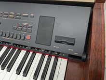 Load image into Gallery viewer, Yamaha Clavinova CVP-305 Digital Piano arranger + stool in mahogany stock #24375