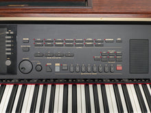 Load image into Gallery viewer, Yamaha Clavinova CVP-305 Digital Piano arranger + stool in mahogany stock #24375