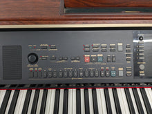 Load image into Gallery viewer, Yamaha Clavinova CVP-305 Digital Piano arranger + stool in mahogany stock #24375