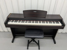 Load image into Gallery viewer, Yamaha Arius YDP-131 digital piano + stool in dark rosewood finish stock #24363