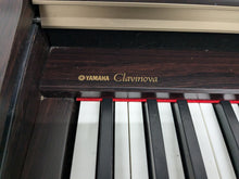 Load image into Gallery viewer, Yamaha Clavinova CLP-130 Digital Piano and stool in dark rosewood stock #24381