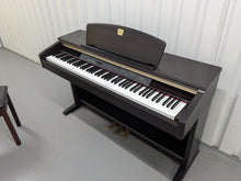 Load image into Gallery viewer, Yamaha Clavinova CLP-130 Digital Piano and stool in dark rosewood stock #24381