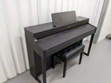 Load image into Gallery viewer, Roland HP702 Concert Class Digital Piano and stool in rosewood stock #24398
