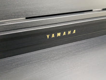 Load image into Gallery viewer, Yamaha Clavinova CLP-440 Digital Piano and stool in satin black stock no 24389