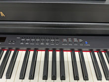 Load image into Gallery viewer, Yamaha Clavinova CLP-440 Digital Piano and stool in satin black stock no 24389