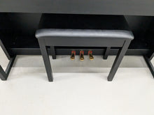 Load image into Gallery viewer, Yamaha Clavinova CLP-440 Digital Piano and stool in satin black stock no 24389