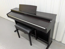 Load image into Gallery viewer, Kawai KDP110 digital piano and stool in rosewood finish stock number 24384