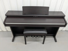 Load image into Gallery viewer, Kawai KDP110 digital piano and stool in rosewood finish stock number 24384