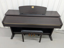 Load image into Gallery viewer, Yamaha Clavinova CLP-120 Digital Piano and stool in rosewood stock #24399