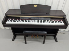 Load image into Gallery viewer, Yamaha Clavinova CLP-120 Digital Piano and stool in rosewood stock #24399