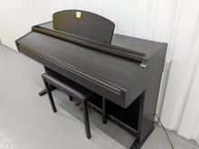 Load image into Gallery viewer, Yamaha Clavinova CLP-930 Digital Piano and stool in dark rosewood finish stock #24391
