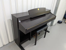 Load image into Gallery viewer, Yamaha Clavinova CLP-330 Digital Piano and stool in dark rosewood stock #24386