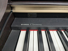 Load image into Gallery viewer, Yamaha Clavinova CLP-330 Digital Piano and stool in dark rosewood stock #24386