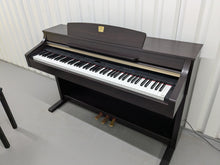 Load image into Gallery viewer, Yamaha Clavinova CLP-330 Digital Piano and stool in dark rosewood stock #24386
