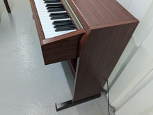 Load image into Gallery viewer, Yamaha Clavinova CLP-220 digital piano and stool in mahogany finish stock #24403