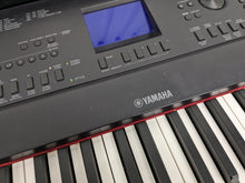 Load image into Gallery viewer, Yamaha DGX-660 black portable grand piano keyboard and stand with 3 pedals stock #24396