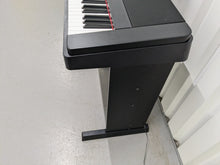 Load image into Gallery viewer, Yamaha DGX-660 black portable grand piano keyboard and stand with 3 pedals stock #24396