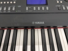 Load image into Gallery viewer, Yamaha DGX-650 rosewood portable grand piano keyboard and stand stock #24397