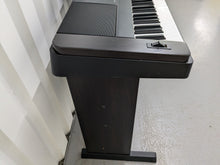 Load image into Gallery viewer, Yamaha DGX-650 rosewood portable grand piano keyboard and stand stock #24397