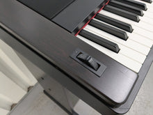 Load image into Gallery viewer, Yamaha DGX-650 rosewood portable grand piano keyboard and stand stock #24397