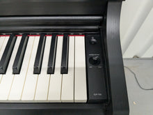 Load image into Gallery viewer, Yamaha clavinova CLP-725 digital piano and stool in satin black stock #24401