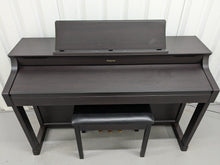 Load image into Gallery viewer, Roland HP-307 Digital Piano in dark rosewood wooden action keys Stock #24406