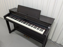 Load image into Gallery viewer, Roland HP-307 Digital Piano in dark rosewood wooden action keys Stock #24406