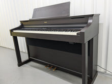 Load image into Gallery viewer, Roland HP-307 Digital Piano in dark rosewood wooden action keys Stock #24406