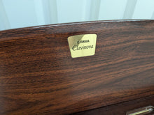 Load image into Gallery viewer, Yamaha Clavinova CLP-150 digital piano and stool in mahogany stock #24409