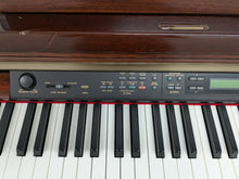 Load image into Gallery viewer, Yamaha Clavinova CLP-150 digital piano and stool in mahogany stock #24409