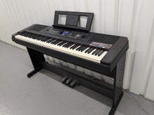 Load image into Gallery viewer, Yamaha DGX-650 in black 88 Weighted Keys Portable Grand 3 pedals stock #24407