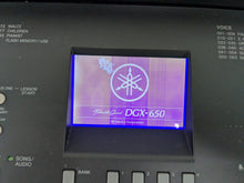 Load image into Gallery viewer, Yamaha DGX-650 in black 88 Weighted Keys Portable Grand 3 pedals stock #24407