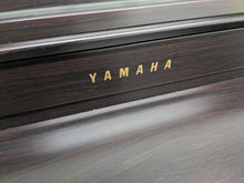 Load image into Gallery viewer, Yamaha Clavinova CLP-575 digital piano and stool in dark rosewood finish stock #24411