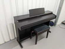 Load image into Gallery viewer, Kawai KDP120 digital piano and stool in dark rosewood finish stock number 24415