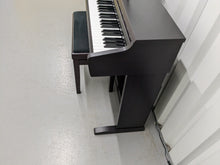 Load image into Gallery viewer, Kawai KDP120 digital piano and stool in dark rosewood finish stock number 24415
