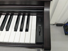 Load image into Gallery viewer, Kawai KDP120 digital piano and stool in dark rosewood finish stock number 24415