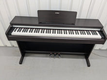 Load image into Gallery viewer, Yamaha Arius YDP-142 Digital Piano in dark rosewood finish stock #24426