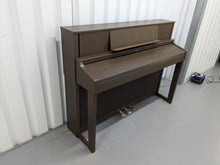 Load image into Gallery viewer, Roland LX-7 Luxury Digital Piano and stool in brown walnut finish Stock nr 24416