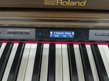Load image into Gallery viewer, Roland LX-7 Luxury Digital Piano and stool in brown walnut finish Stock nr 24416