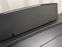 Load image into Gallery viewer, Casio Privia PX-750 Slim Digital Piano in satin black space saving stock # 24427
