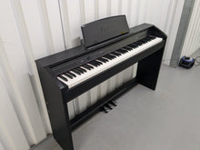 Load image into Gallery viewer, Casio Privia PX-750 Slim Digital Piano in satin black space saving stock # 24427